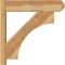 Ekena Millwork Westlake Rough Sawn Craftsman Outlooker, Western Red Cedar, 6"W x 24"D x 24"H OUT06X24X24WTL04RWR - alternate 2
